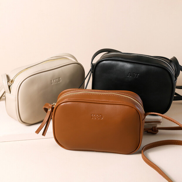 Personalised Rectangular Crossbody Bag