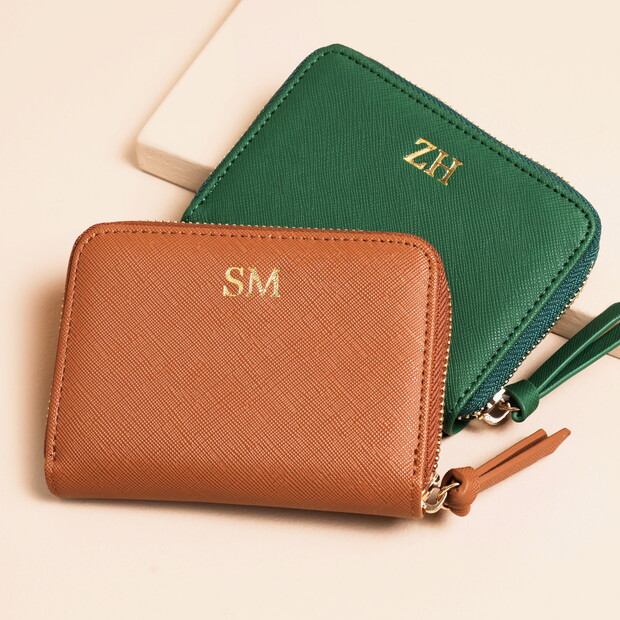 Personalised Zip Around Purse