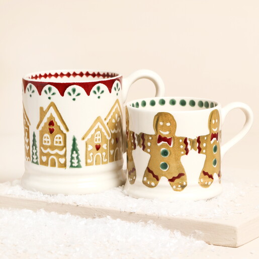 Emma Bridgewater Gingerbread House 1/2 Pint Mug Emma Bridgewater Gingerbread House 1/2 Pint Mug