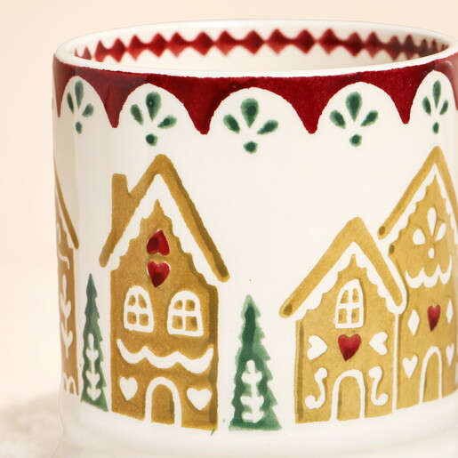 Emma Bridgewater Gingerbread House 1/2 Pint Mug Emma Bridgewater Gingerbread House 1/2 Pint Mug