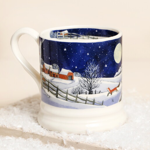 Emma Bridgewater Midnight Robin 1/2 Pint Mug Emma Bridgewater Midnight Robin 1/2 Pint Mug