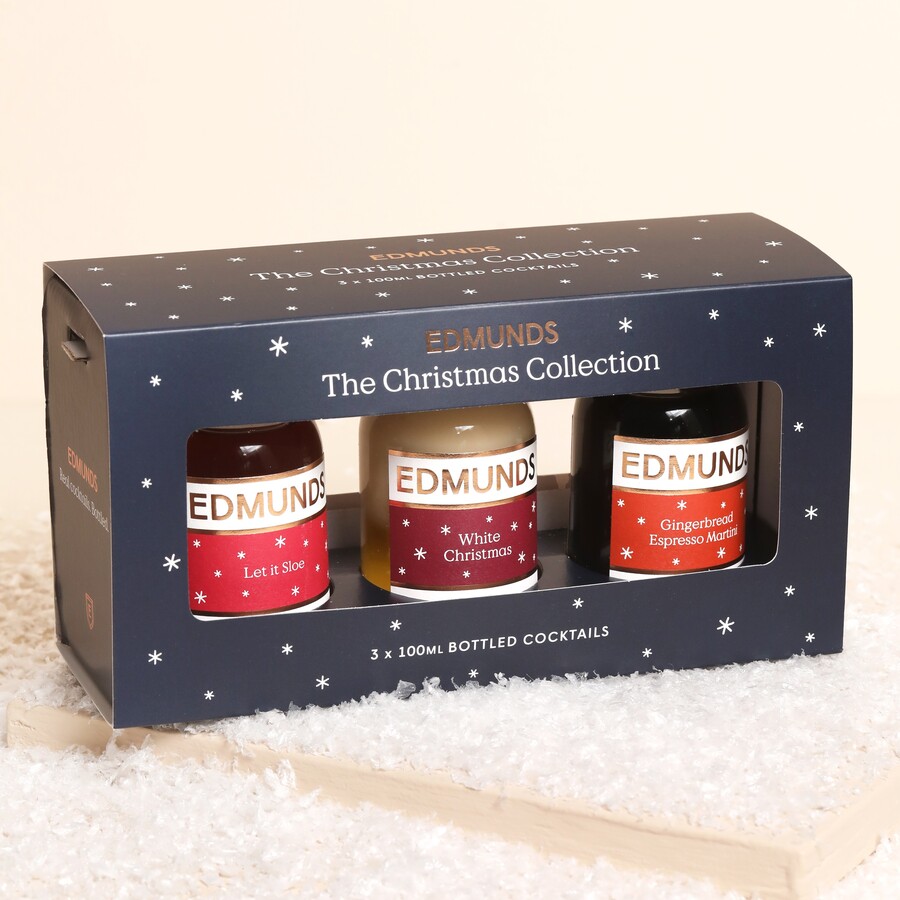 100ml The Christmas Collection Cocktails Set | Edmunds | Lisa Angel