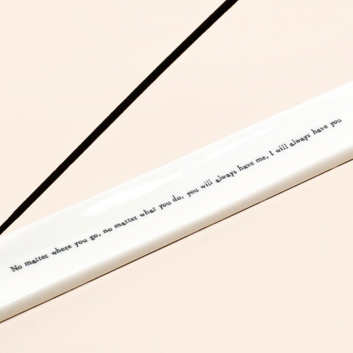 East of India 'Always Have Me' Incense Holder