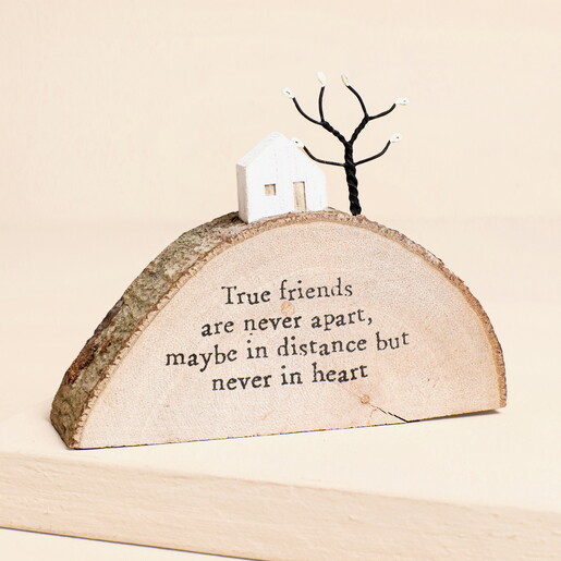 East of India 'True Friends' Wooden House on a Hill 