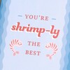'You're Shrimply The Best' Greetings Card