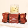 St Eval Figgy Pudding Candle Christmas Cracker