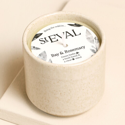 St Eval Bay & Rosemary Sand Dune Pot Candle  