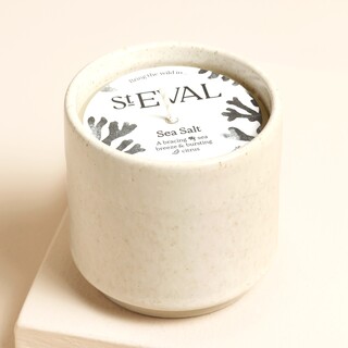 St Eval Sea Salt Sand Dune Pot Candle 