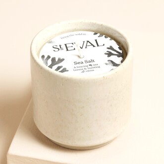 St Eval Sea Salt Sand Dune Pot Candle