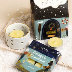 St Eval Orange & Cinnamon Cottage Candle