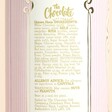 Ingredients list