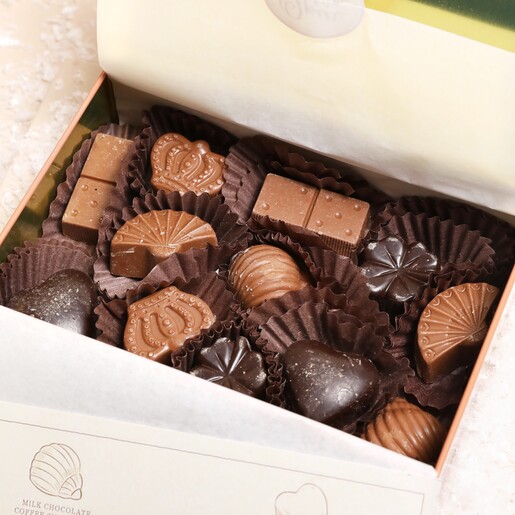 close up of chocolates