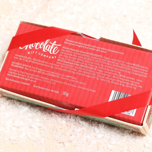 back of packaging with allergens