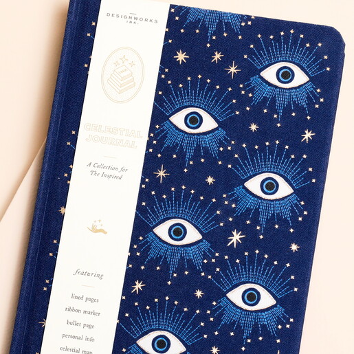 Designworks Celestial Starry Eyed Journal