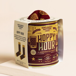 Gentleman's Hardware Beer Can with Socks
