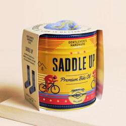 Gentleman's Hardware Storage Tin with Bike Socks
