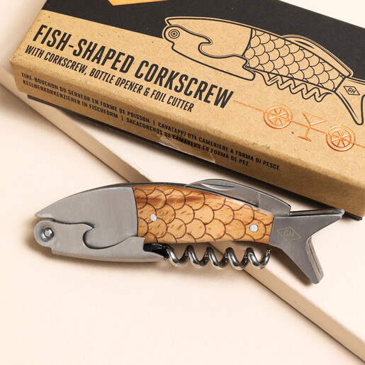 Gentleman's Hardware Fish Waiters Corkscrew