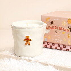 Paddywax Bistro Gingerbread Ceramic Candle