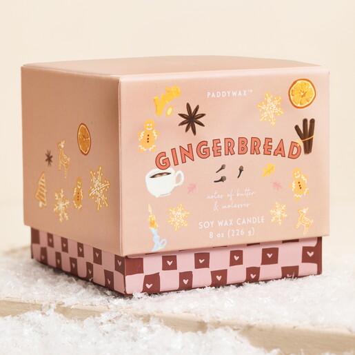 Paddywax Bistro Gingerbread Ceramic Candle Paddywax Bistro Gingerbread Ceramic Candle