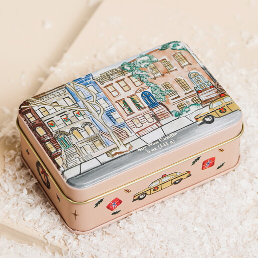 Paddywax Tangerine & Clove Christmas Tin Candle Paddywax Tangerine & Clove Christmas Tin Candle