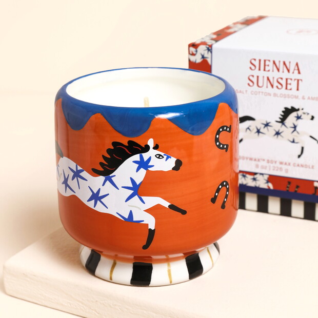Paddywax A Dopo Horse Ceramic Candle