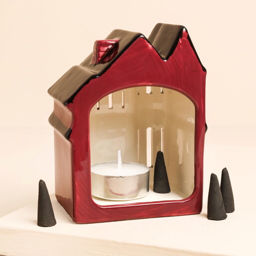 Paddywax Mystic Manor Style Incense and Tea Light Holder