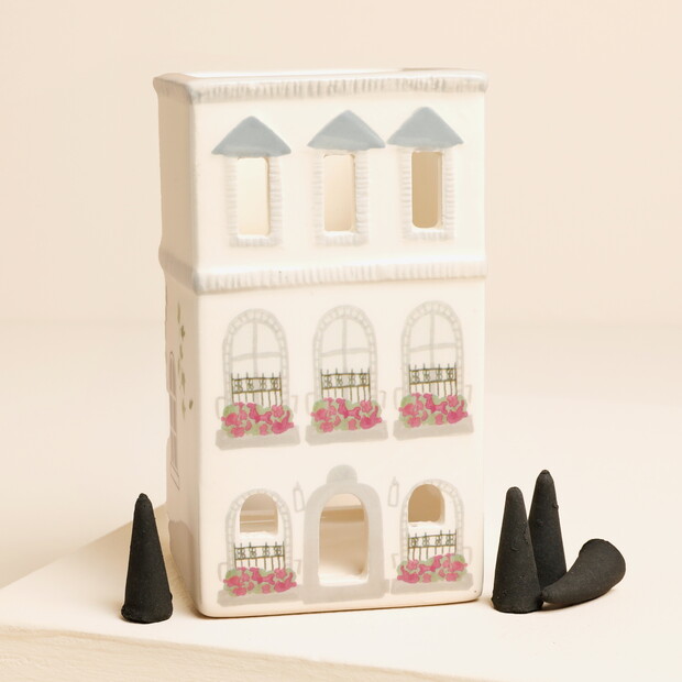 Paddywax Parisian Townhouse Style Incense and Tea Light Holder Paddywax Parisian Townhouse Style Incense and Tea Light Holder