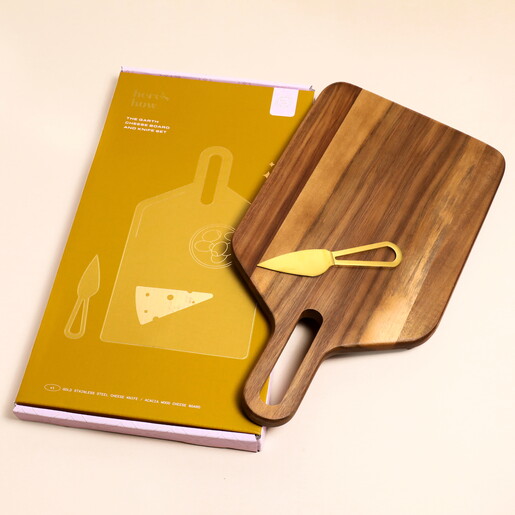 Here's How The Garth Cheese Board and Knife Set