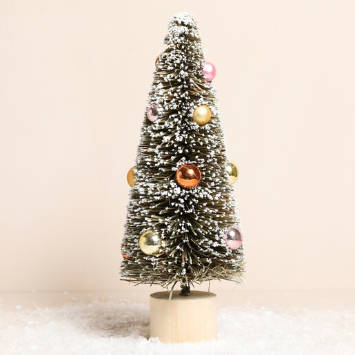 Colourful Bauble Small Christmas Tree Decoration