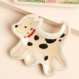 Set of 2 House and Dog Ceramic Trinket Dishes