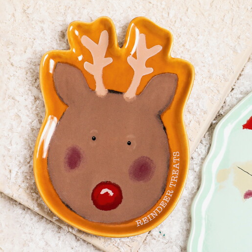 Reindeer Treat Plates