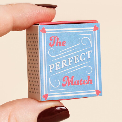 Tiny Matchbox Ceramic Match Token
