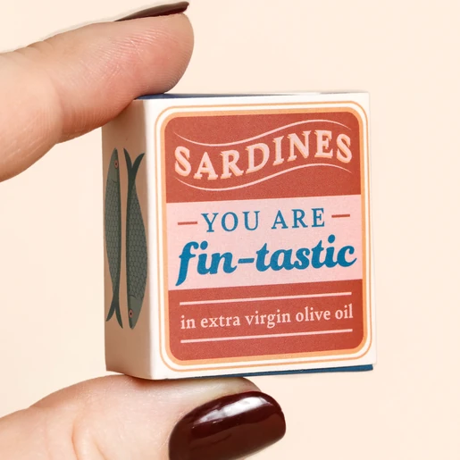 Tiny Matchbox Ceramic Sardine Token Tiny Matchbox Ceramic Sardine Token
