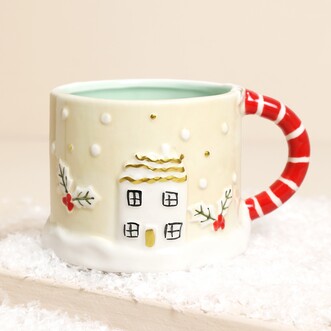 Winter Wishes Festive Ceramic Mug