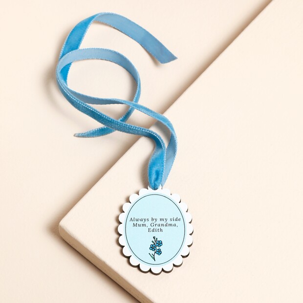 Personalised Wedding Memory Bouquet Token Personalised Wedding Memory Bouquet Token