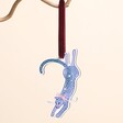 Wooden Leopard Spirit Animal Hanging Decoration