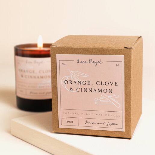Orange, Clove and Cinnamon Jar Candle