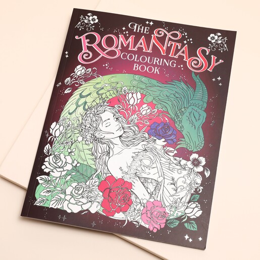The Romantasy Colouring Book