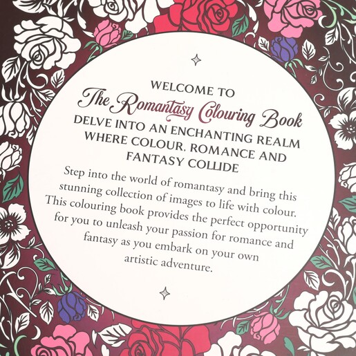The Romantasy Colouring Book