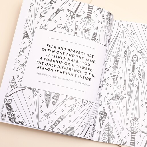 The Romantasy Colouring Book