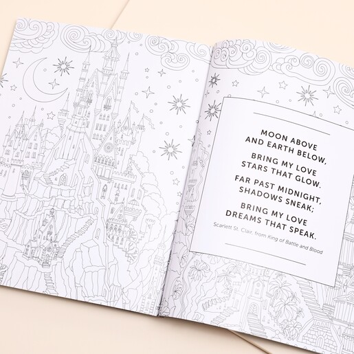 The Romantasy Colouring Book