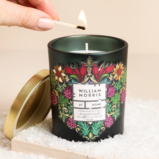 Heathcote & Ivory Sunflower Swan Clementine & Clove Scented Candle