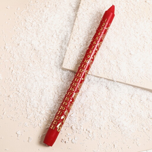 Ivyline Red Advent Candle