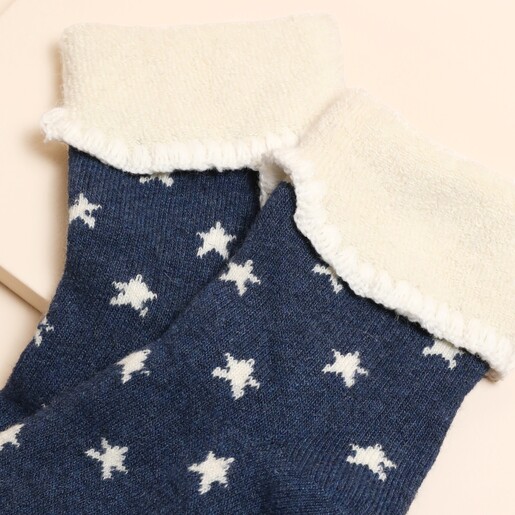 close-up of socks 