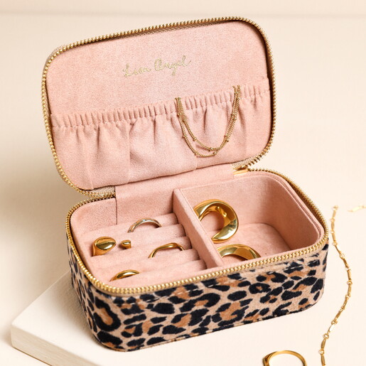 Animal Print Jewellery Case