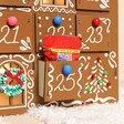 Close Up of Fill Your Own Colour Pop Gingerbread Advent Calendar