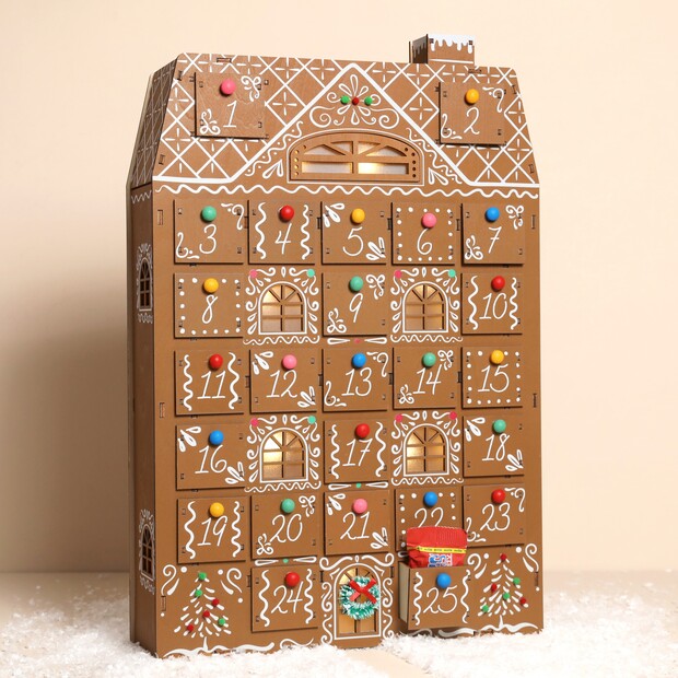 Fill Your Own Colour Pop Gingerbread Advent Calendar Fill Your Own Colour Pop Gingerbread Advent Calendar