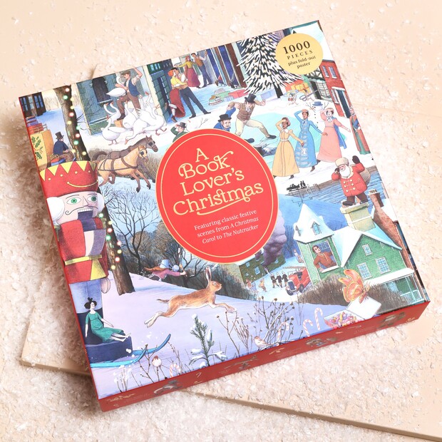 A Book Lovers Christmas Jigsaw
