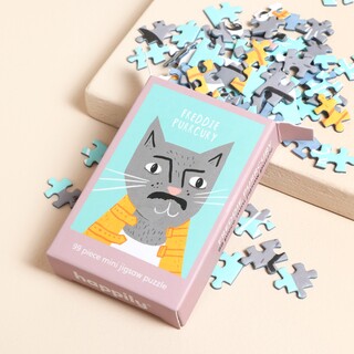 Freddie Purrcury 99 Piece Mini Jigsaw Puzzle