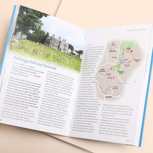 Norfolk 40 Coast & Country Walks Book